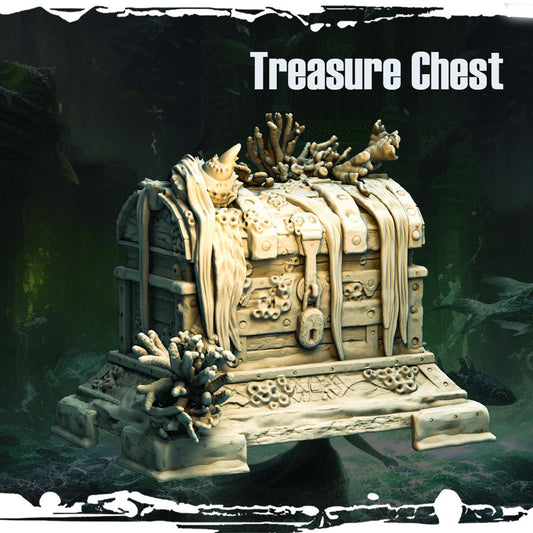 Treasure Chest Resin Miniature Figure product image