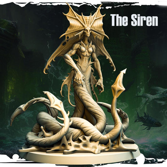 Siren Queen Resin Boss Miniature product image