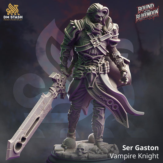 Ser Gaston - Vampire Knight Resin Miniature Figure product image