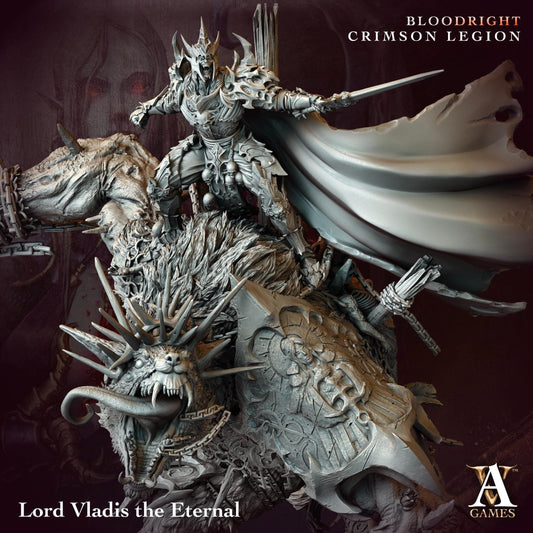 Vladis the Eternal Resin Miniature Figure alternate view 2