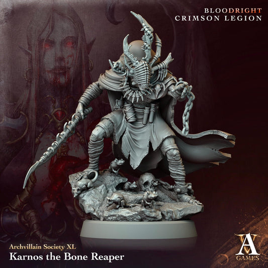 Karnos the Bone Reaper Resin Miniature Figure product image