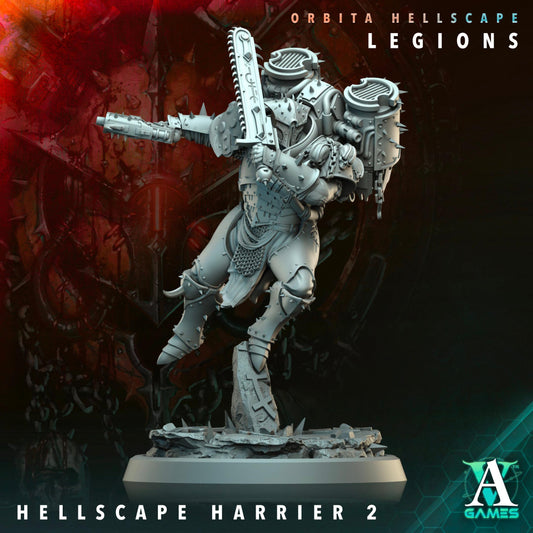 Hellscape Harrier Resin Miniatures Set alternate view 2