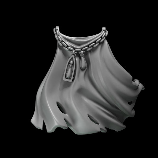 Crimson Lords Big Cloaks x4 Resin Upgrade Parts alternate view 2