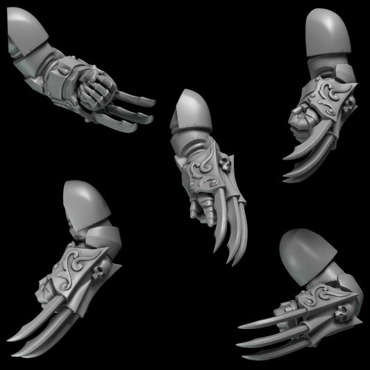 Crimson Wings Claws x10 Resin Upgrade Parts alternate view 2