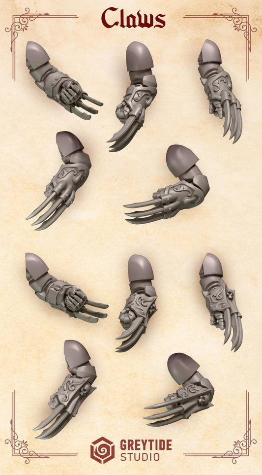 Crimson Lords Claws x10 Resin Upgrade Parts product image