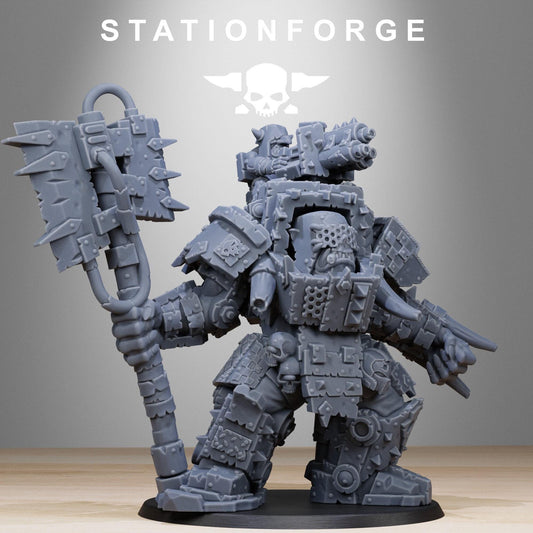 Orkaz Commander Resin Boss Miniature product image