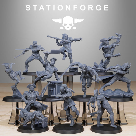 GrimCorp Jesters Resin Miniature Figure product image