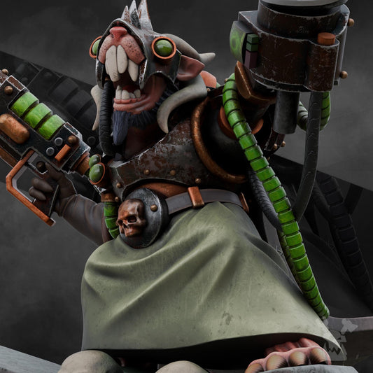 Shift Supervisor of Mine Rats Resin Miniature Figure product image