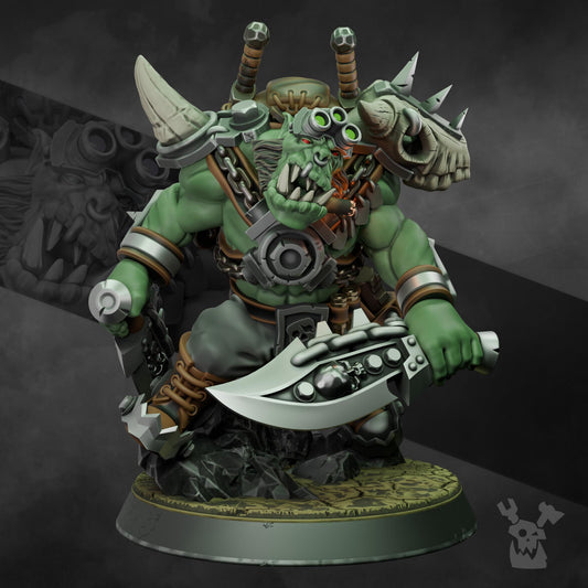 Ork Boss Smirknife Resin Boss Miniature product image