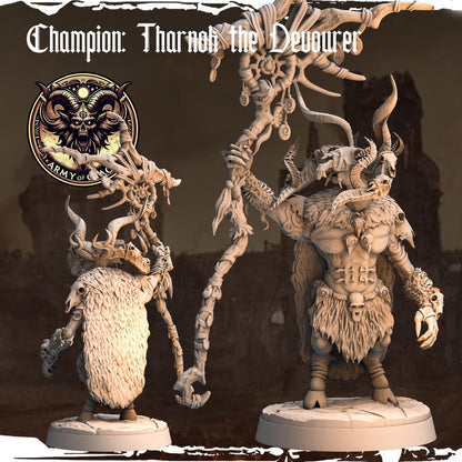 3D Printed Chaos Beast Champion by Monolith Arts