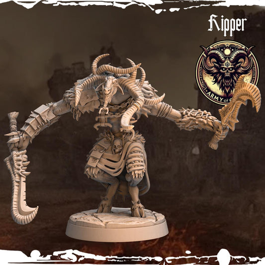 Chaos Beast Ripper Resin Miniatures Set product image