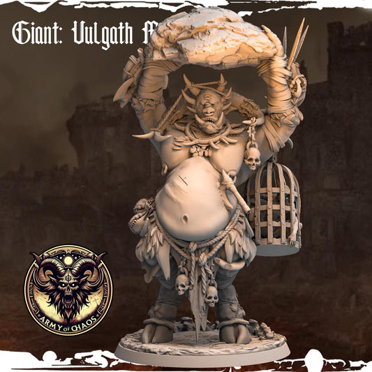 Chaos Beast Giants Resin Miniatures Set alternate view 2