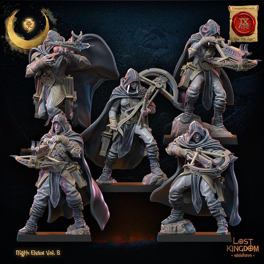 Night Elf Arbalest Regiment x10 Resin Miniatures Regiment product image