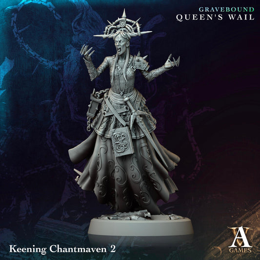 Keening Chantmaven Resin Miniatures Set alternate view 2