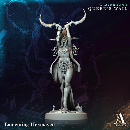 Lamenting Hexmaven Resin Miniatures Set product image
