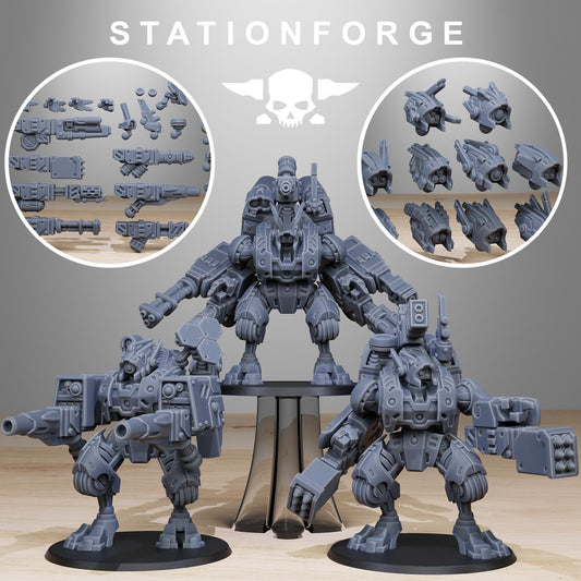 Tarion Strike Mechs Mk1 Resin Vehicle Miniature product image