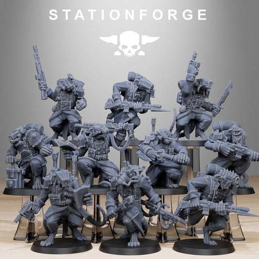 GrimGuard Raticus Resin Miniature Figure product image