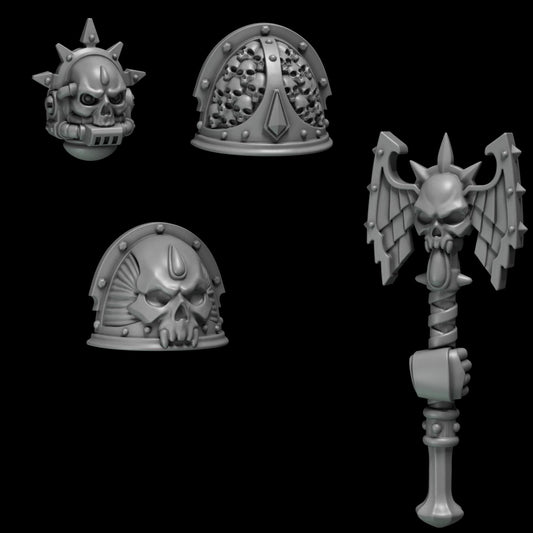 Crimson Lords Battle Priest Upgrade Kit Resin Upgrade Parts product image