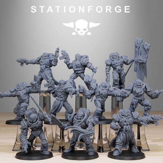 Corrupted Socratis Infantry Resin Miniature Figure product image