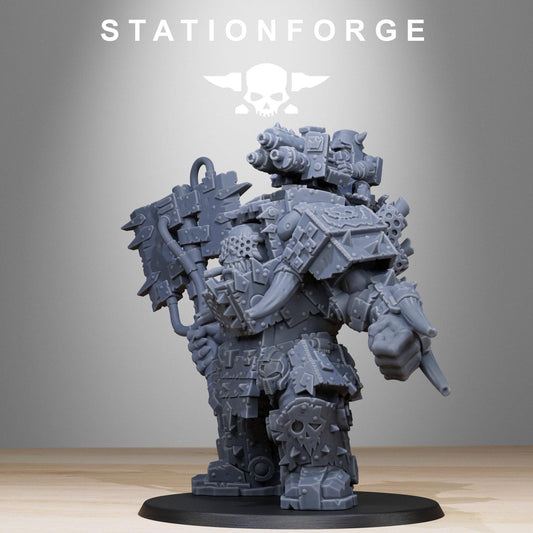 Orkaz Commander Resin Boss Miniature alternate view 2