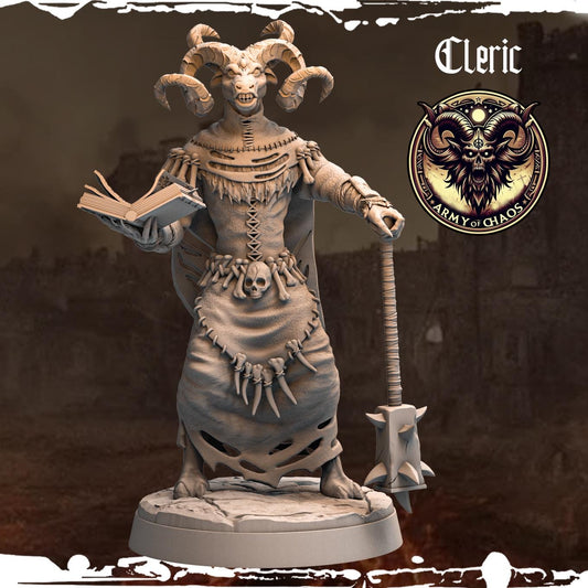 Chaos Beast Cleric Resin Boss Miniature product image