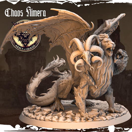 Chaos Chimera Resin Boss Miniature product image
