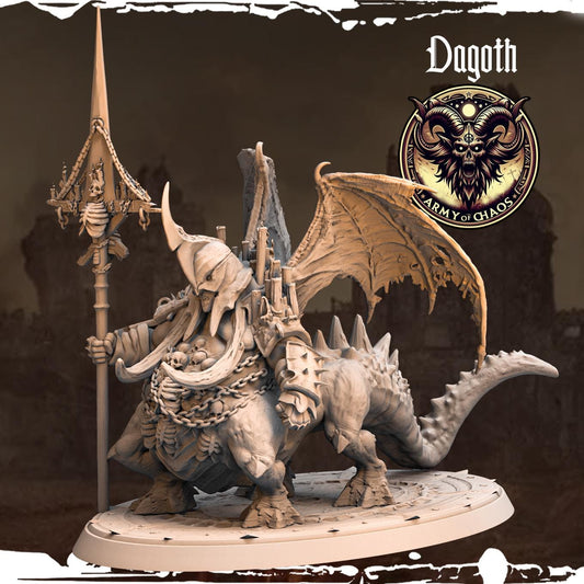 Chaos Dragonkin Resin Boss Miniature product image