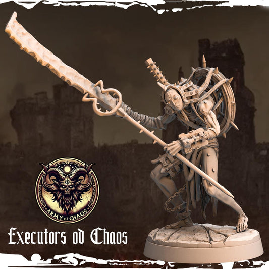 Dreadful Executors of Chaos Resin Miniatures Set alternate view 2