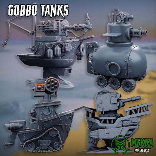 Gobbo Tanks Resin Upgrade Parts product image