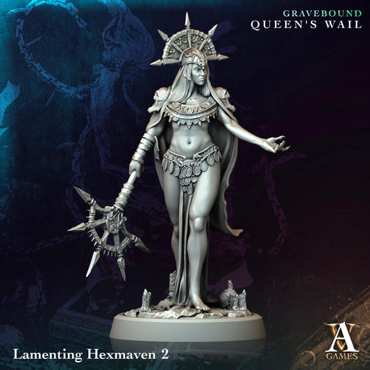 Lamenting Hexmaven Resin Miniatures Set alternate view 2