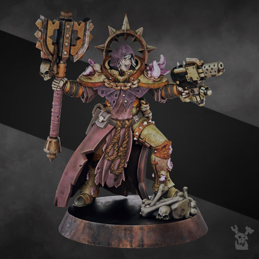 Unholy Space Coven Heavy Sergeant DakkaDakka Miniatures Resin Miniature Figure product image