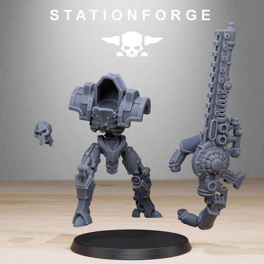 Astronet Heavy Infantry x10 Resin Miniatures Set alternate view 2