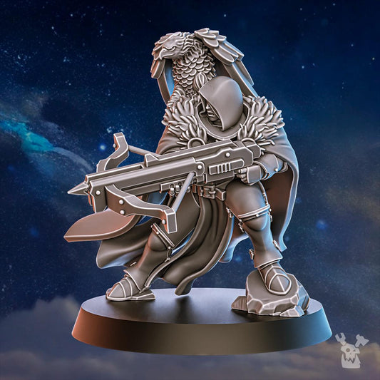 Blackhide Tribe Archer Resin Miniature Figure alternate view 2