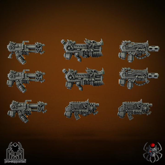 Flame Lizards Tactical Squad Weapons Resin Upgrade Parts alternate view 2
