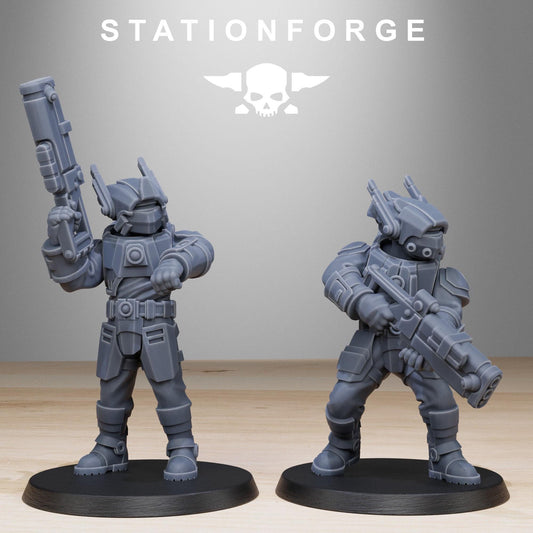 Tarion Assault Squad x10 Resin Miniatures Set alternate view 2
