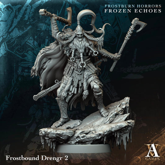 Frostbound Drengrs Resin Miniatures Set alternate view 2