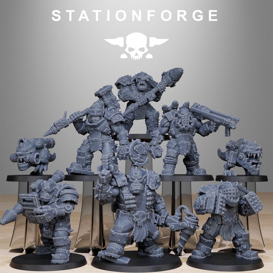 Orkaz Smashaz Resin Miniature Figure product image