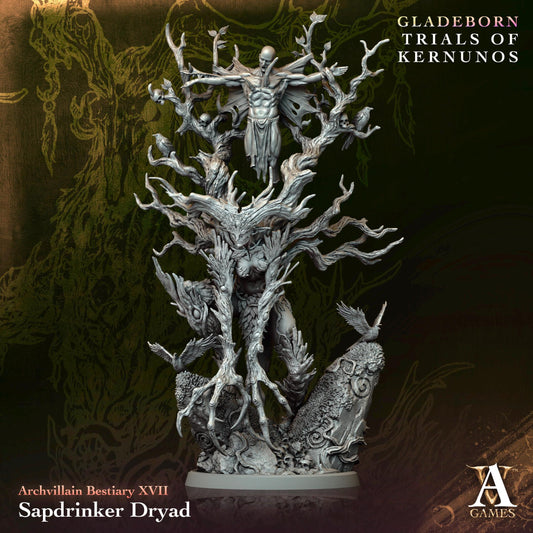 Sapdrinker Dryad Resin Miniature Figure alternate view 2