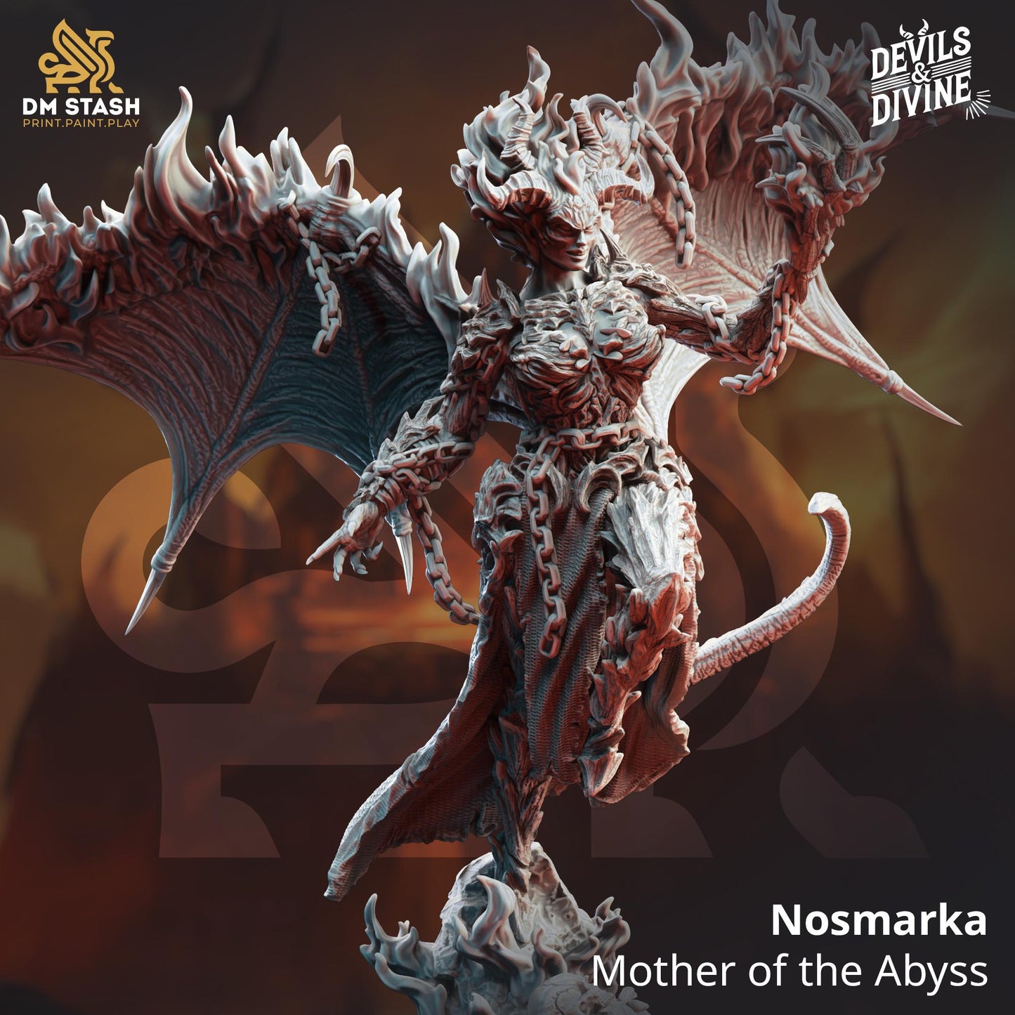 3D Printed Mother of Chaos by DM Stash