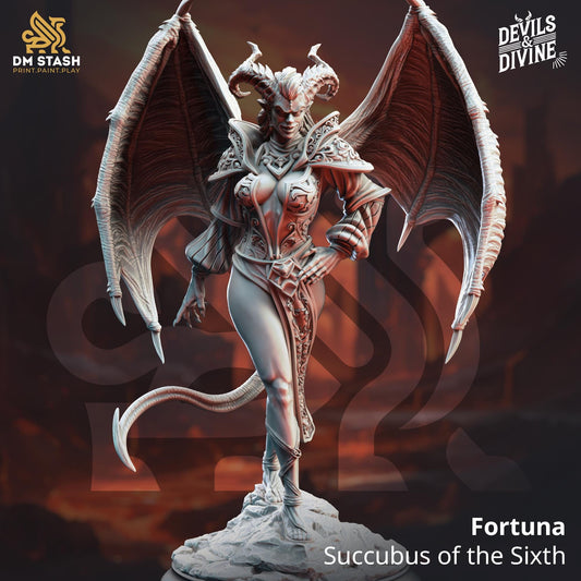 Succubus of Broken Oaths Resin Miniature Figure product image