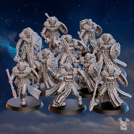 Stormpride Sisters Icewall Squad Resin Terrain Set alternate view 2