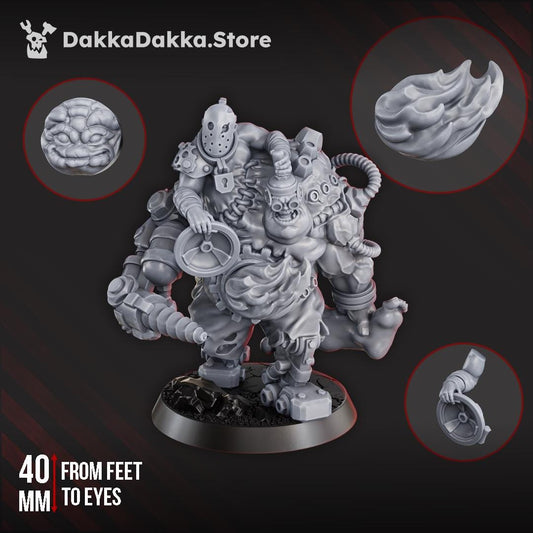Grimwald, the Fused Twins Resin Miniature Figure product image