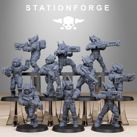 Tarion Assault Squad x10 Resin Miniatures Set product image