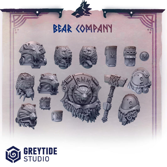 Primal Hounds Bear Company Upgrade Kit Resin Upgrade Parts product image