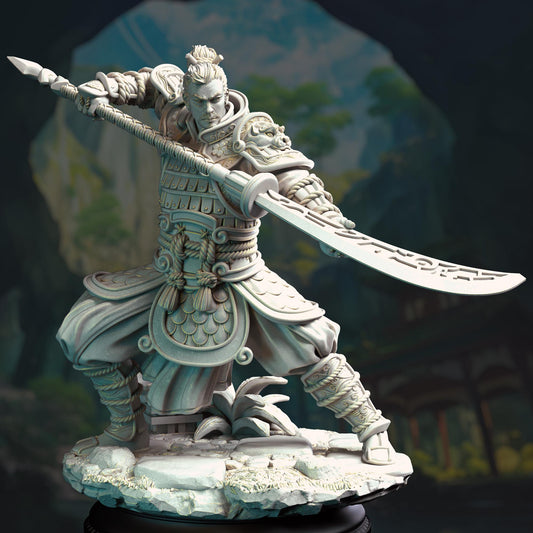 Eastern Commander Fighter Resin Boss Miniature alternate view 2