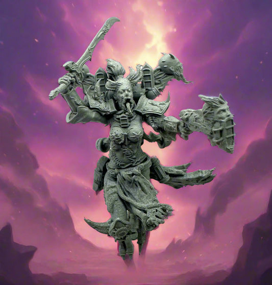 Noisy Sister of Chaos Resin Miniature Figure product image