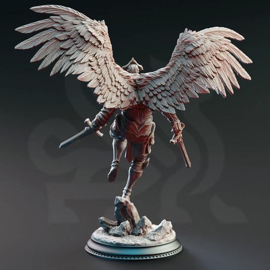 Angelic Warriors Resin Miniature Figure alternate view 2