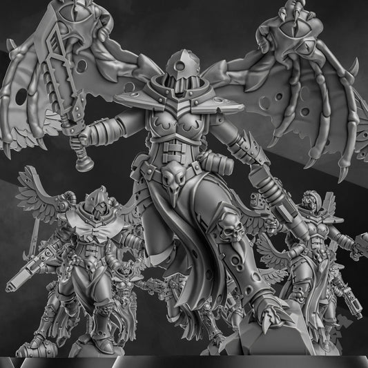 Airborne Witch Squad x5 Resin Miniatures Set product image