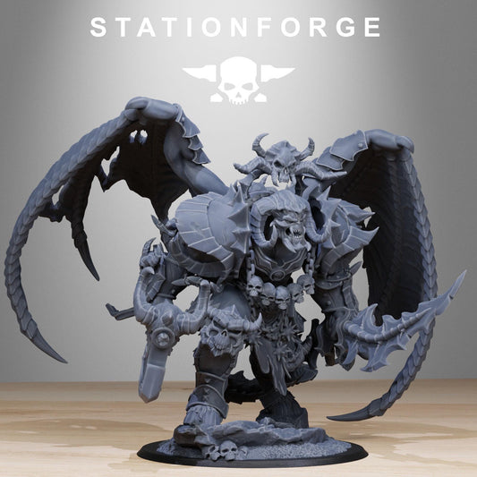 Corrupted Demon Resin Boss Miniature - Stationforge Miniatures - Set 2 product image