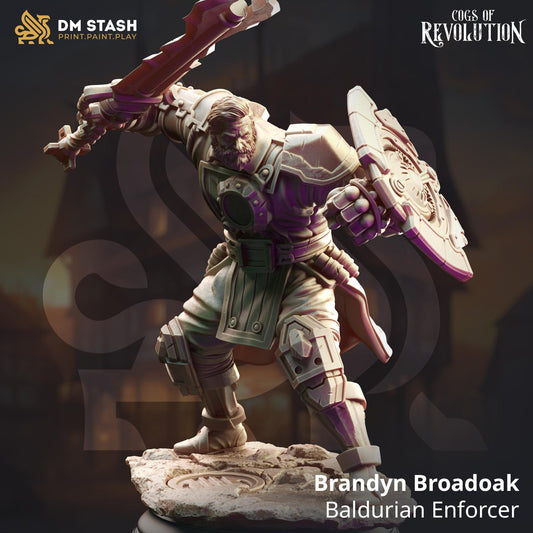 Baldurian Enforcer Resin Miniature Figure product image